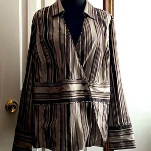 LANE BRYANT Wrap Shirt